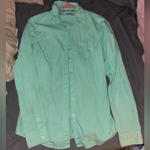 Cinch women’s  Mint Green Casual Button-Down Shirt
